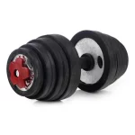 دمبل متغییر دور لاستیک 10 kg
