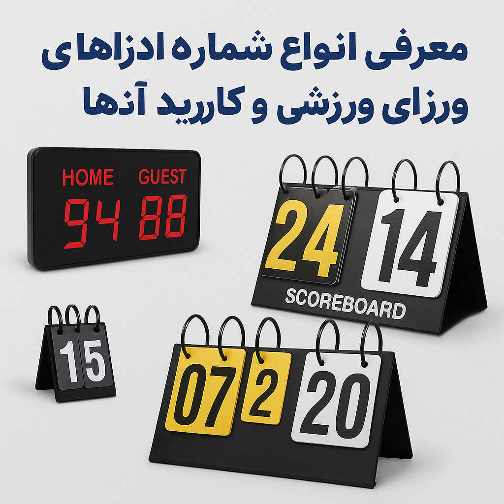 انواع شماره‌ اندازهای ورزشی